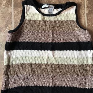 White Sag sweater vest